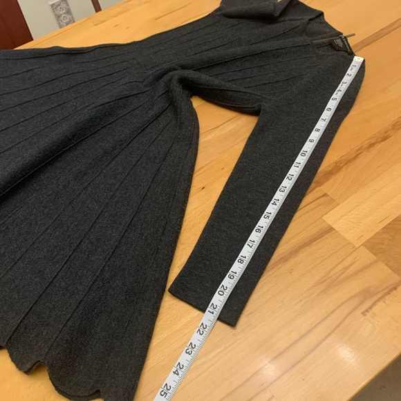 Armani Exchange dark grey merino knit wool dress size XS/TP//EP - Picture 16 of 16